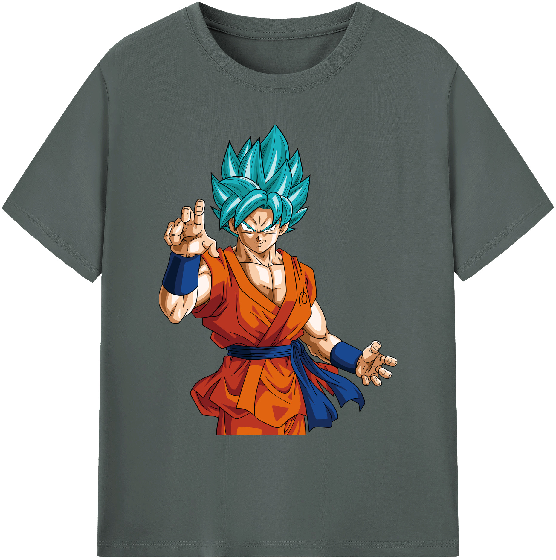 （画像用） ドラゴンボール 孫悟空（そん ごくう）Son Goku カカロット DRAGON BALL Kakarotto 綿100％ メンズ半袖Tシャツ｜肌触りやわらか＆通気性